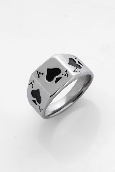 UKHWD SUPPLY Poker Men's Ring