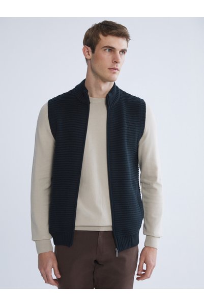 LC Waikiki I Normal Fit Stand Collar Men's Knitwear Vest from Freezen Store