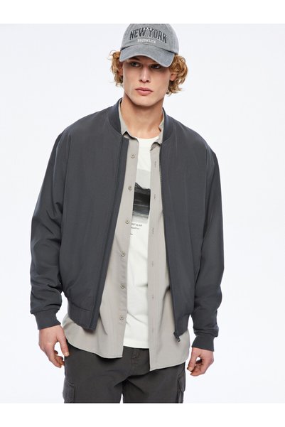 LC Waikiki Quality Parts College Roba Collar Men's Jacket from Çelebi Store