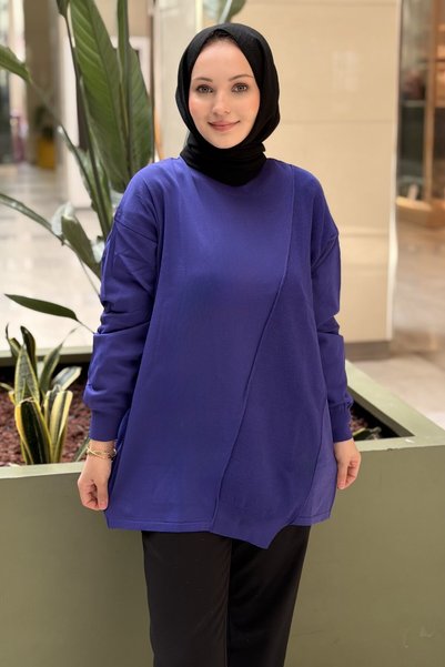 Mahal تونيك ميرسيريزد بتفاصيل محبوكة من الكروشيه