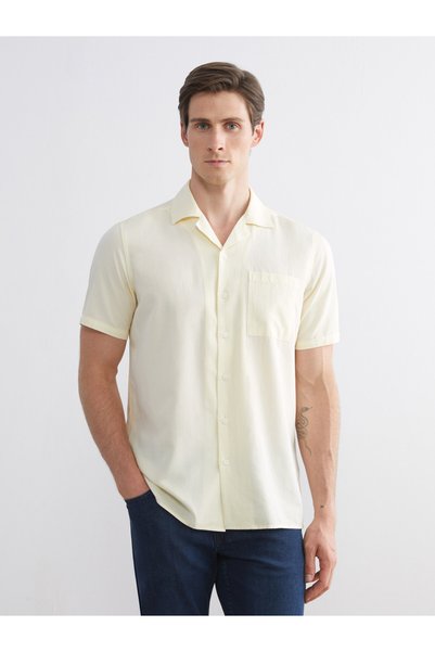 LC Waikiki Trendy Picks from Kübra Butik: STANDARD Fit Cuban Collar Short-Sle...