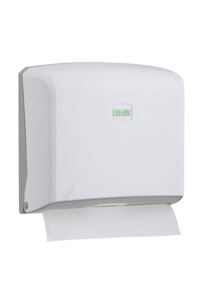 Vialli Z Katlı Kağıt Havlu Dispenseri 22 Cm 200 Ad Beyaz K2
