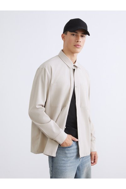 LC Waikiki Long Sleeve Shirt Collared Men's Shirt for Style Enthusiasts from ...