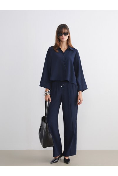 LC Waikiki Trendy Picks from Kübra Butik: Women's Wide-Leg Pants with a Draws...