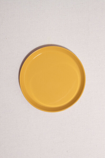 Paşabahçe Faroe Ceramic Bread Plate Yellow