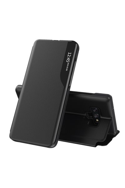 Techsuit Husă pentru Samsung Galaxy Note 9, Seria eFold, mov - negru