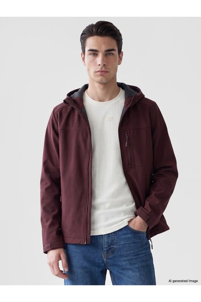 LC Waikiki Rmz Gi̇yi̇m Farkiyla Standard Fit Hooded Men's Jacket