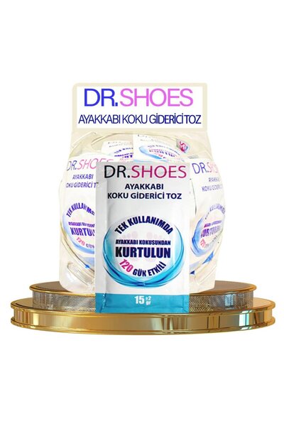 DR. SHOES DR.SHOES 10 Adet Ayak Koku Giderici - Ayakkabı Koku Giderici Toz 12...