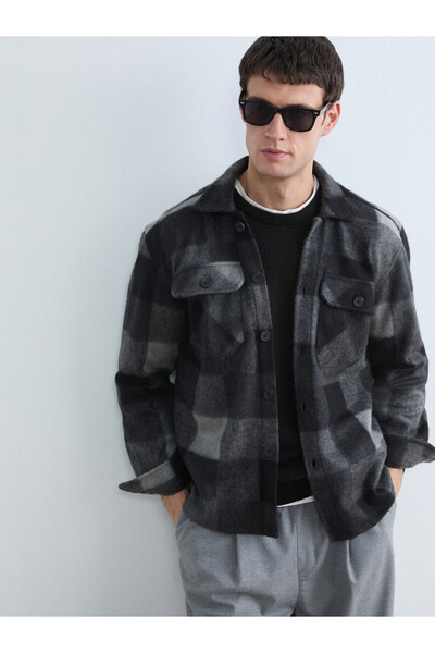 LC Waikiki Quality Parts from Çelebi Store Standart Fit Men's Shirt Jacket