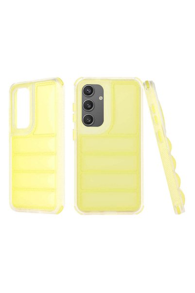 Techsuit Husă pentru Samsung Galaxy S24, Wave Shield, galben - galben