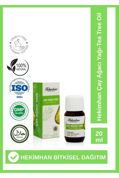 hekimhan bitkisel 3 Bottles of Tea Tree Oil (3 x 20ml)