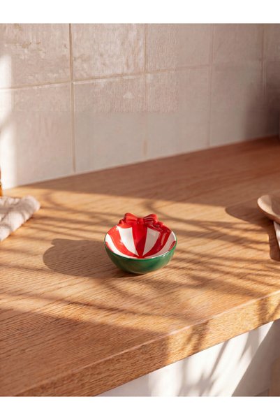 LC Waikiki New Year-Themed Ceramic Bowl