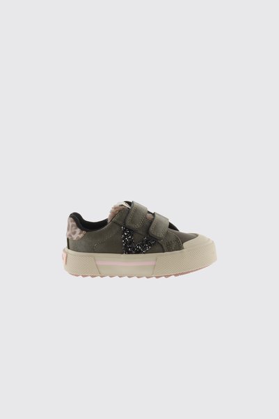 Panço Victoria Baby Girl Khaki Shoes