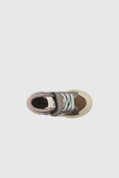 Panço Victoria Girls' Brown Shoes