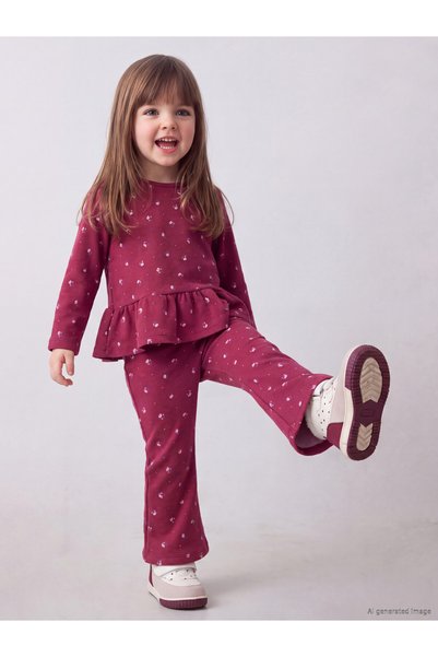 LC Waikiki Floral Baby Girl Set for Style Enthusiasts from Uzg Store