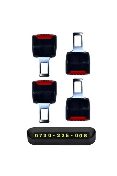 OEM Set de 4 adaptoare pentru centură de siguranță de calitate, pentru gravid...