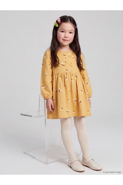LC Waikiki Timeless Clothing & Timeless Choices: Printed Girl's Dress with a ...