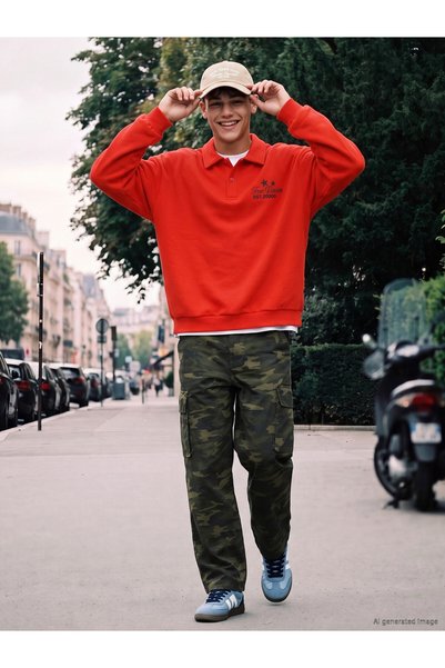 LC Waikiki High-Quality Pieces from Çelebi Store: Camouflage-Printed Boys' Ca...