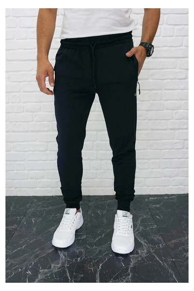 DYNAMO Elastic Leg Navy Blue Men's Sweatpants As133
