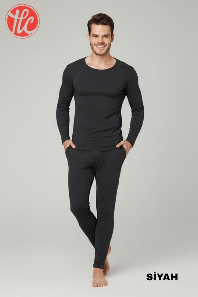 GOLDENBAY Tricou termic pentru bărbați, de calitate superioară, cu mâneci lun...