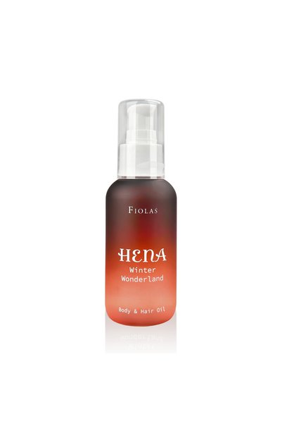 Fiolas Hena Winter Wonderland Kiraz ve Vanilya Kokulu Vücut Ve Saç Yağı 100 ML