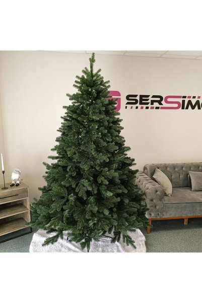 SERSIMO Brad artificial de Crăciun Deluxe de la Sersimo, verde Kovalivska, 3D...