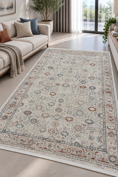 ünalcarpet 4 Metrekare -6 Metrekare Kalın Modern Dokuma Salon Oturma Odası Mu...