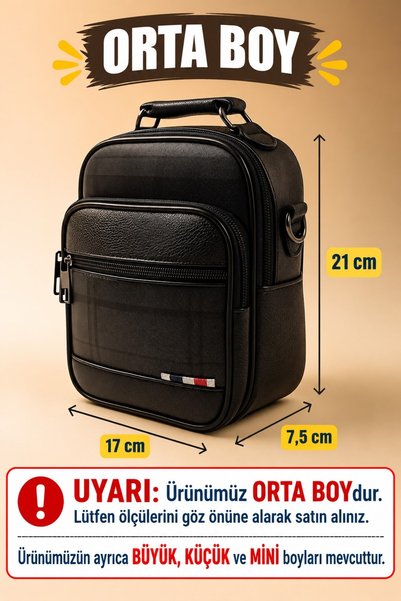 Newish Polo Poštarska ruka Torba za rame Karirano Prirodna koža bez kućišta -...