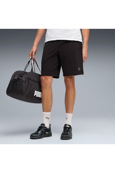 Puma Pantaloni scurți negri Essential Elevated pentru bărbați (695702-01)