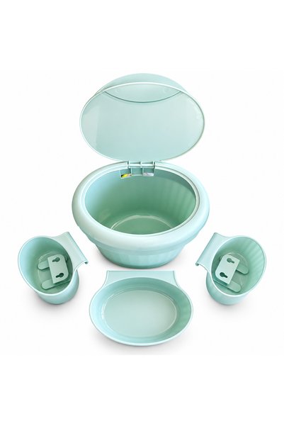 HOME CREATION Organizator pentru masă de înfășat bebeluși – Set de 6 piese, c...