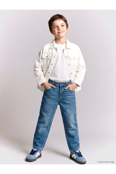 LC Waikiki Quality Pieces Baggy Fit Boys' Jean Trousers from Çelebi Store