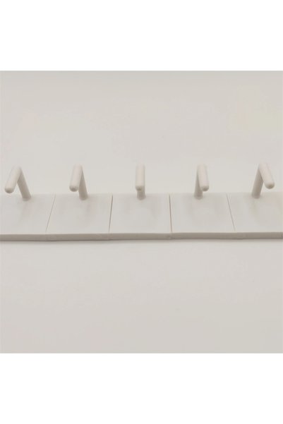 Choice WHITE 5pcs Nail Practice Display Stand Detachable Press on Nail Traini...