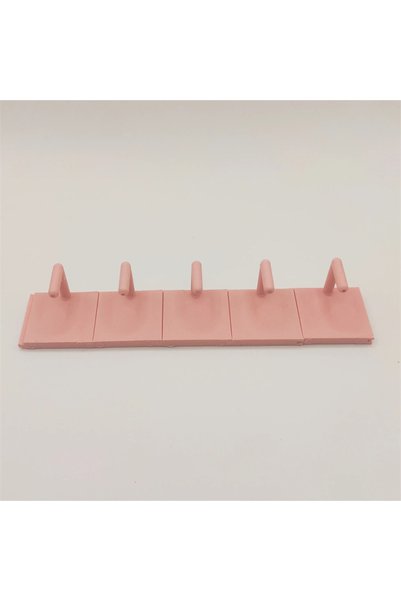 Choice Pink 5pcs Nail Practice Display Stand Detachable Press on Nail Trainin...