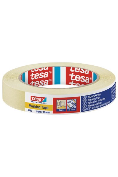 Tesa Bandă de mascare din hârtie 50M x 19MM