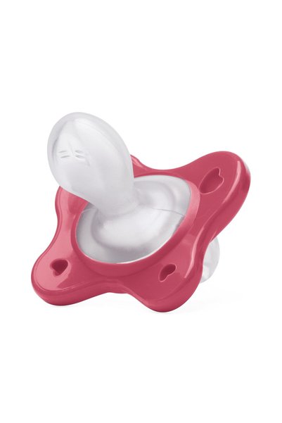 Chicco Suzetă anatomică PhysioForma DualSoft, 2 bucăți, roz, 16-36 luni