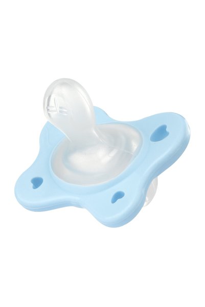 Chicco Suzetă anatomică PhysioForma DualSoft, 2 bucăți, albastru, 2-6 luni
