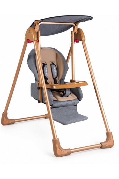 Tommybaby Crazy Gold Salıncak Bebek Salıncağı Çocuk Salıncağı Mama Sandalyesi