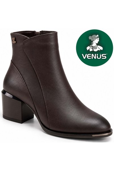 Venüs Yanging Hakiki Deri Ortopedik Topuklu Kadın Bot