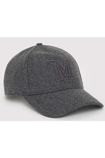 Mavi M0912403 Wool Blend Unisex Hat Gray