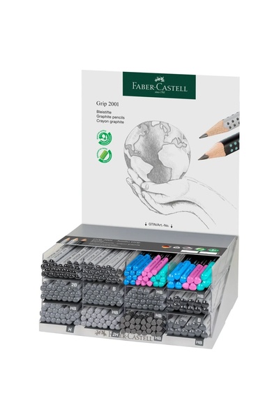 Faber Castell EXPUNERE 250 BUCĂȚI CREIOANE DE GRAFIT GRIP 2001 FABER-CASTELL