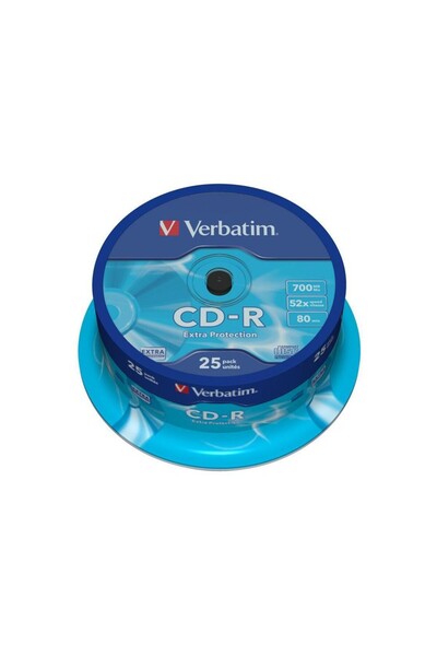 Verbatim CD-R 25/SET 700MB 52X PROTECȚIE EXTRA 43432