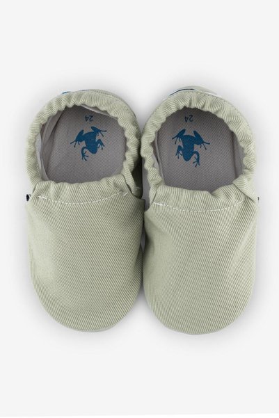 HOPFRÖG Recycled Canvas Hyper Eco Su Yeşili Barefoot Patik (Hediye Seti)