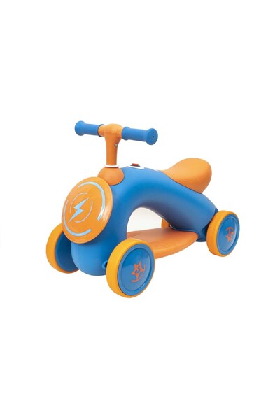 Z-Tools Tricicletă din plastic, fără pedale pentru copii, cu muzică și lumină...