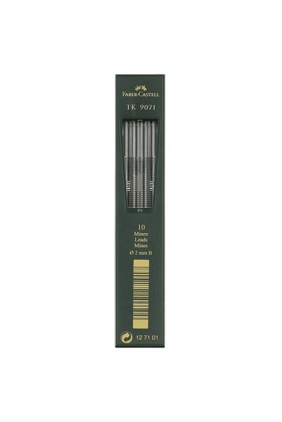 Faber Castell Mină de creion 2MM B TK FABER-CASTELL