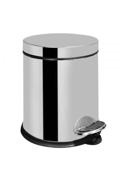 Zilan Coș de gunoi, capac cu pedală, oțel inoxidabil, 5L / ZLN6881