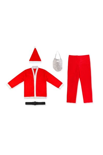 Alista Home Costum complet de Moș Crăciun, set din 5 piese cu haină, pantalon...