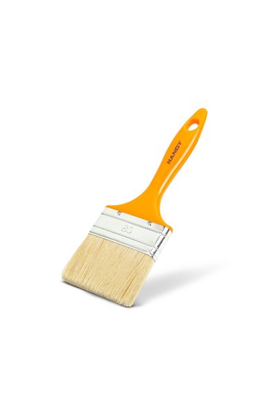 Alista Home Pensulă plată, 80 mm, mâner din plastic, pentru vopsea lavabilă, ...