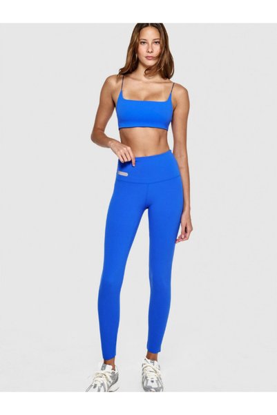 y.orstruly MERROW LEGGING - KADIN YÜKSEK BEL ARKA DİKİŞ DETAYLI, YIRTMAÇLI YU...