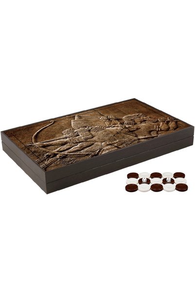 Z-Tools Joc de table din lemn lăcuit, Trandy 58x48cm, ASHUR BANIPAL, / ZTS5482-6