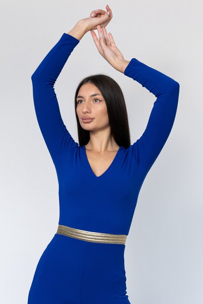 DYA FASHION Alessia Jumpsuit - Electric Blue